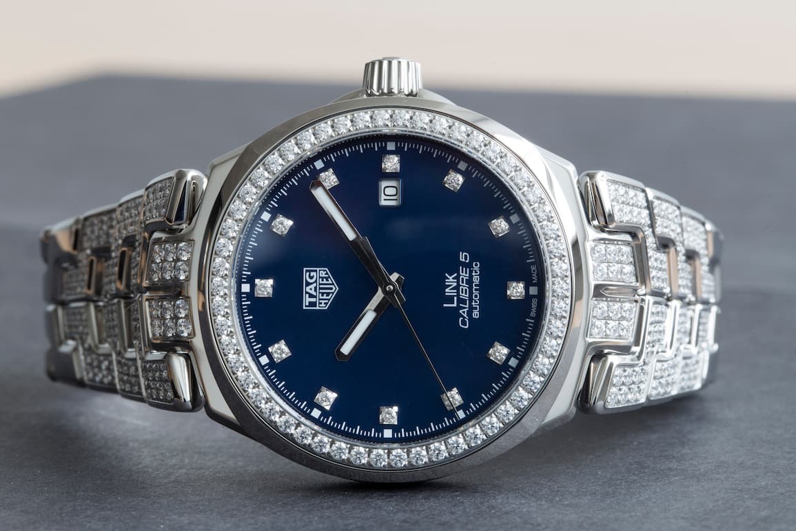 Tag heuer diamond smartwatch on sale