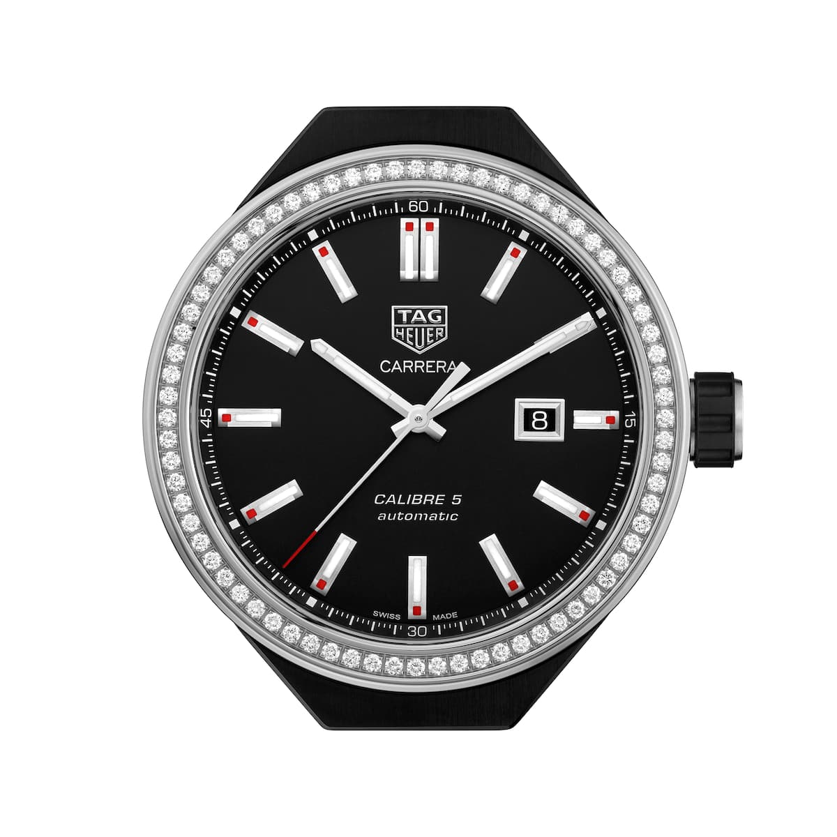 Tag heuer connected 45 full diamond smartwatch hotsell