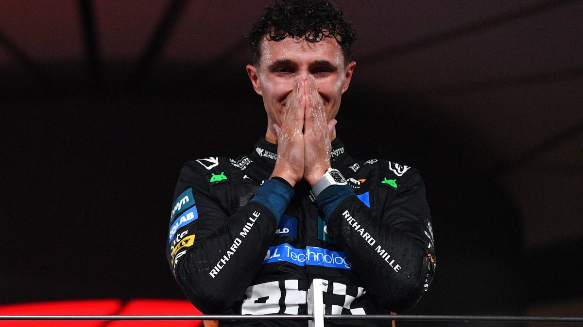 Norris feiert WM-Titel mit Schweizer Luxusuhr