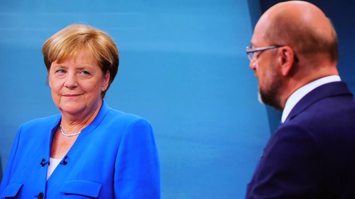 Schulz vs. Merkel: Ein Duell das keines war | BILANZ