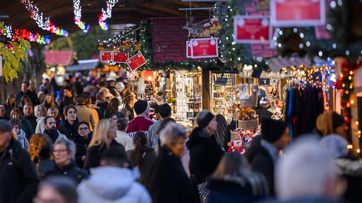 Eine halbe Million Menschen besucht den Weihnachtsmarkt in Montreux