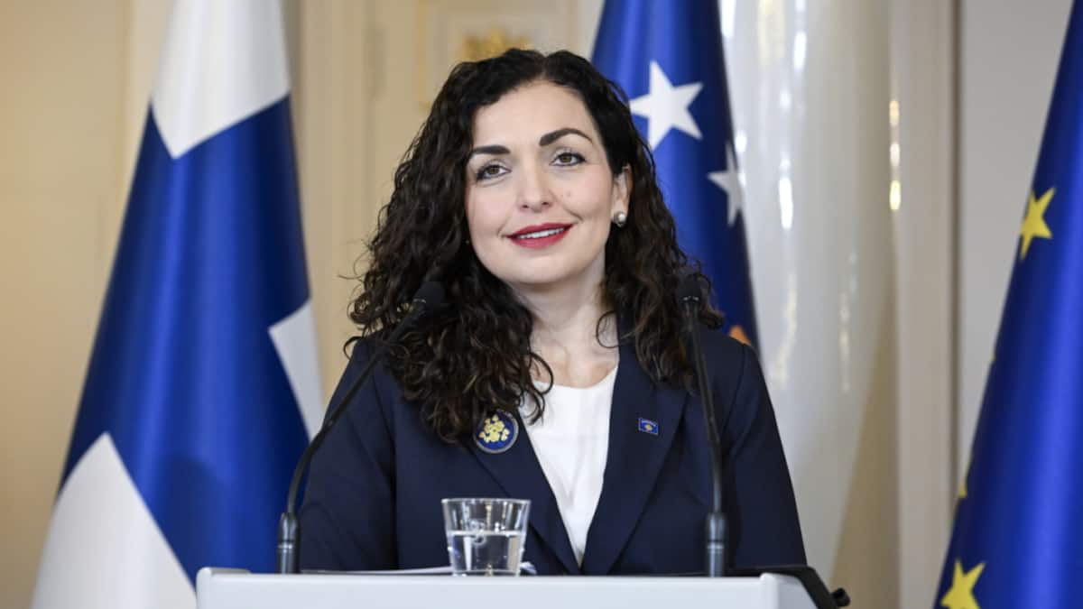 Kosovos Präsidentin kommt für einen Staatsbesuch in die Schweiz