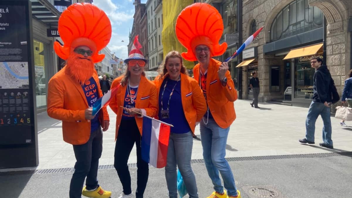 Am Tag des ersten Halbfinals füllt sich Basel mit ESC-Fans