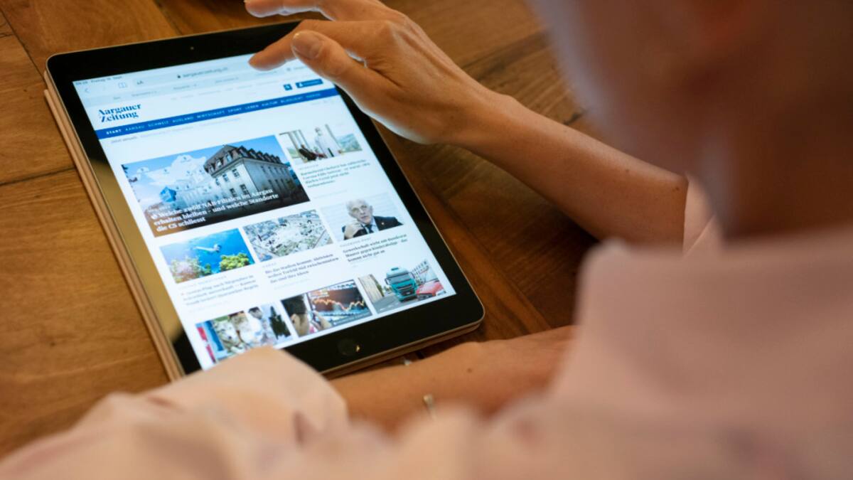 Vertrauen in Nachrichten in der Schweiz nimmt wieder zu