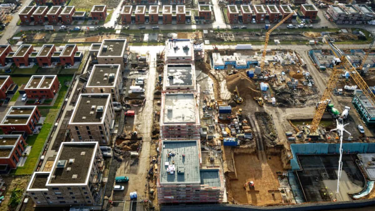 Zahl der fertiggestellten Neubauten in Europa schrumpft 2025