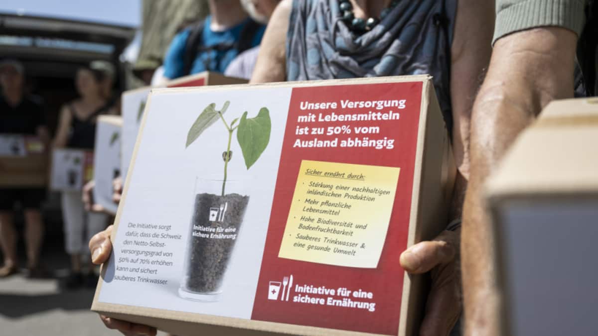 Nationalrat beginnt Debatte über Ernährungsinitiative