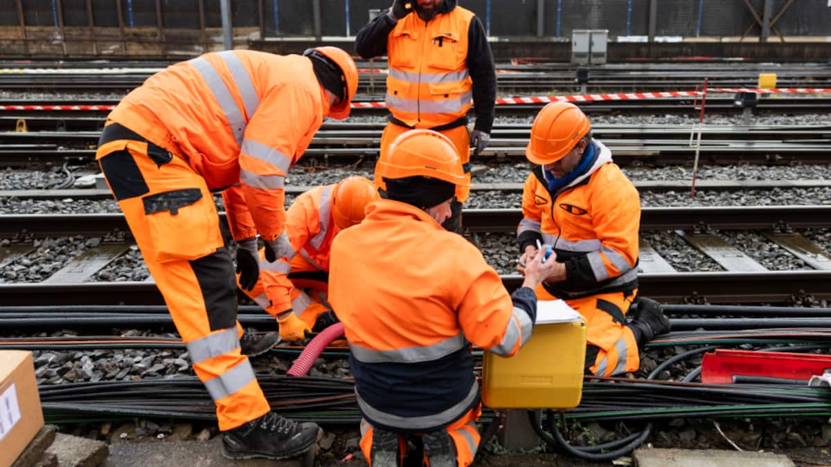 Beschädigte Kabel am Bahnhof Lausanne werden repariert