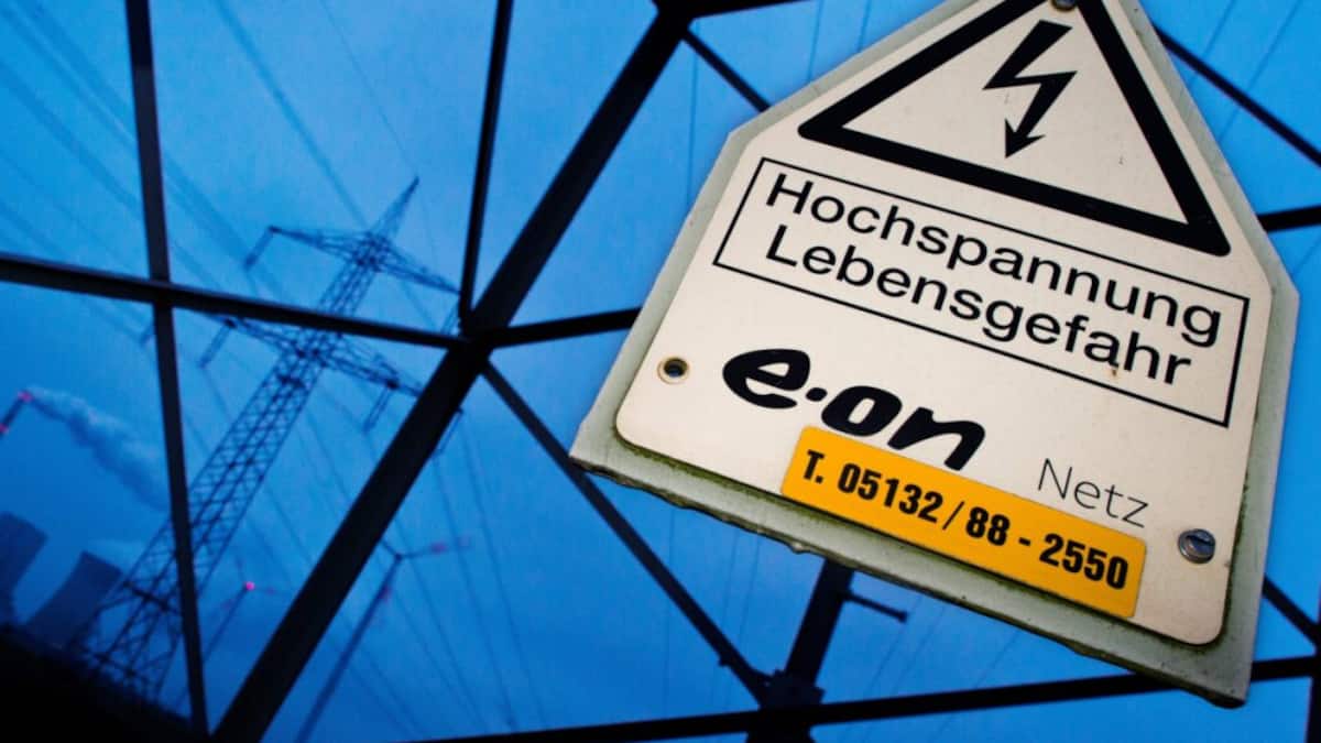 Deutscher Energiekonzern Eon mit Gewinntaucher