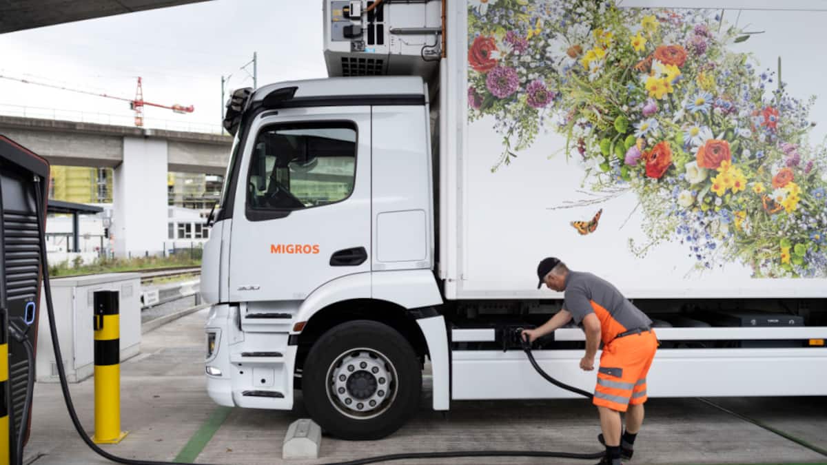 Nationalrat beschliesst Schwerverkehrsabgabe für E-Lastwagen