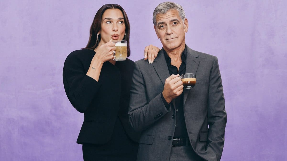 Dua Lipa macht Nespresso-Ikone Clooney Konkurrenz