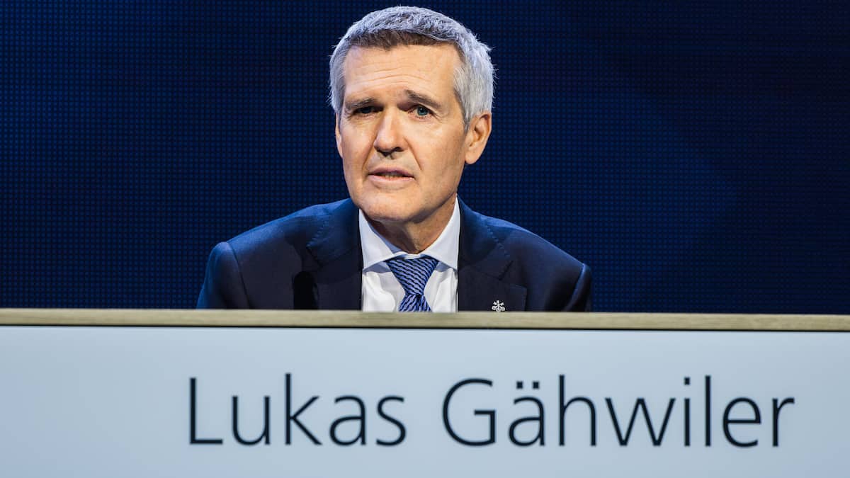 Rochade an der UBS Spitze: Vizepräsident Lukas Gähwiler tritt ab