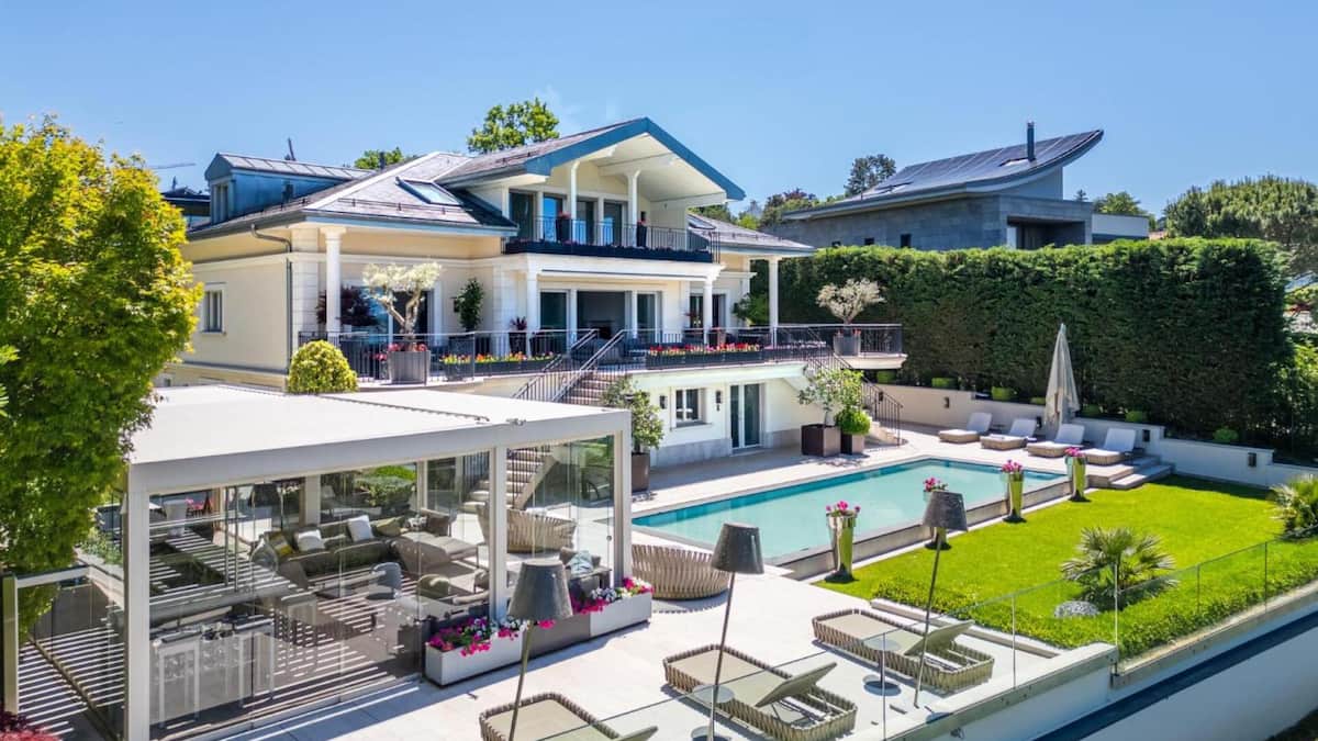 Luxusvilla mit Blick auf den Genfersee für 15 Millionen Franken zu haben