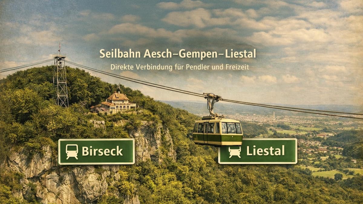 Baselbiet soll Seilbahn bekommen – für bis zu 415 Millionen
