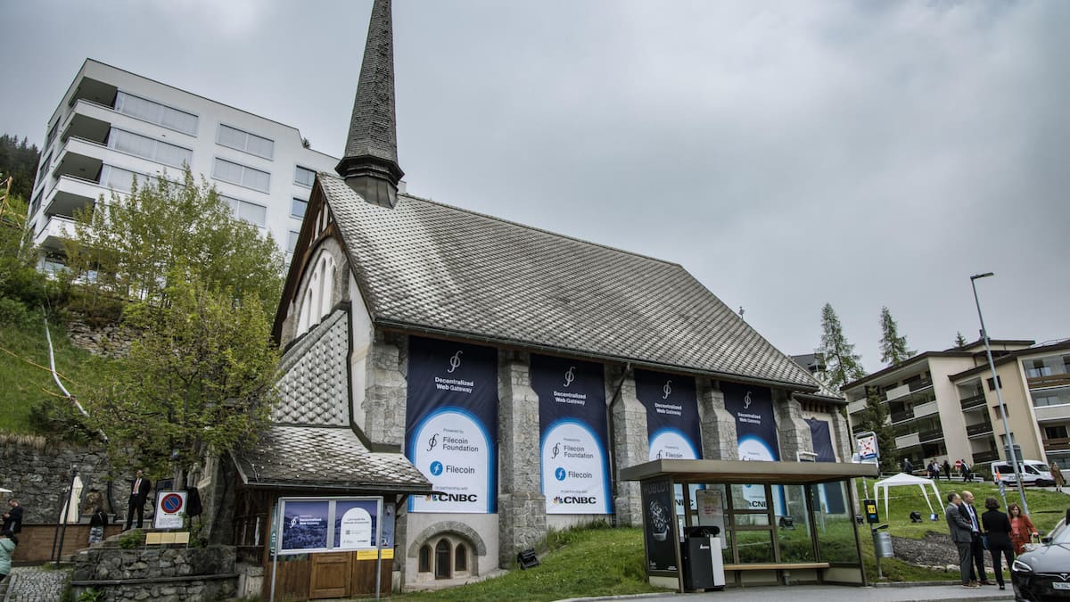 Diese Kirche wird zum US-Hauptquartier in Davos
