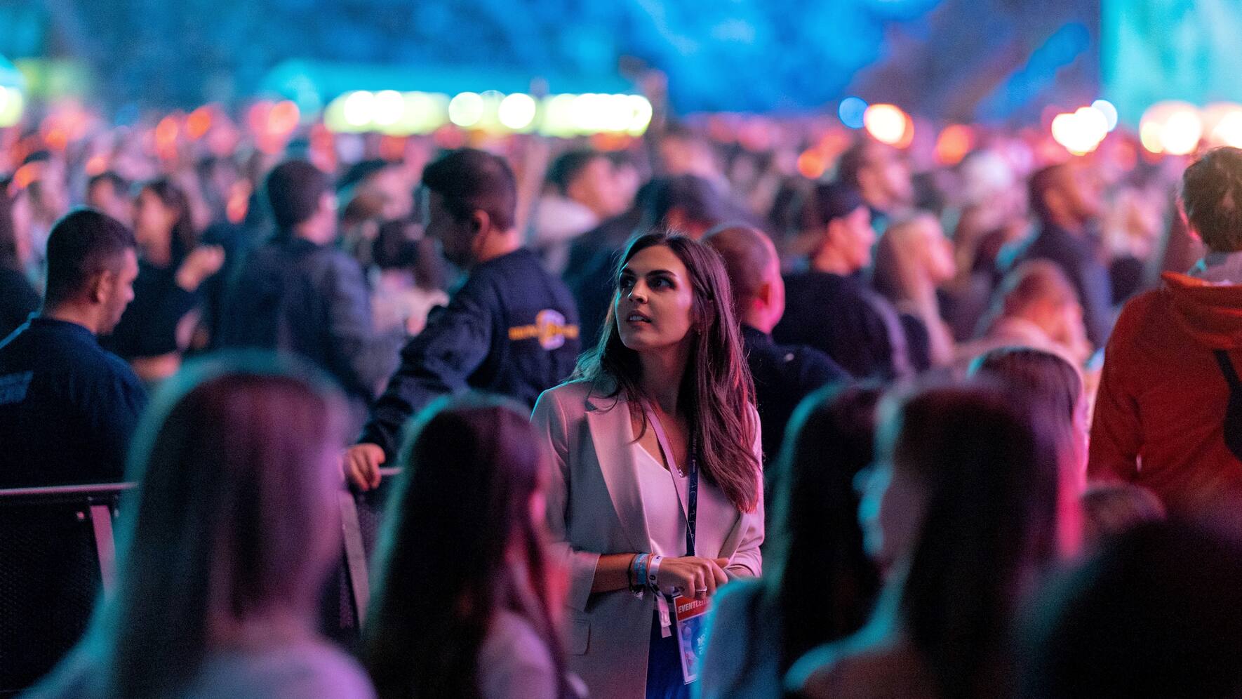 Nicole Dechev an einem Energy Event.