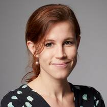 Redaktorin Jasmine Helbling