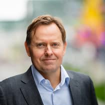 Porträt von Knut Hellandsvik, DNB.