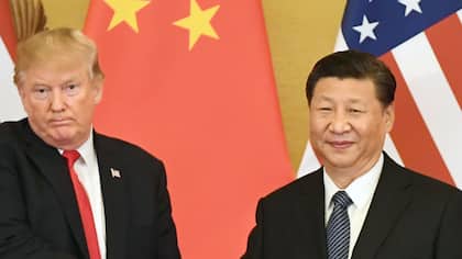Donald Trump und Xi Jinping Donald Trump und Xi Jinping
