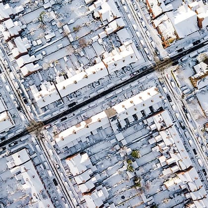 Nachhaltiges Anlegen wird immer mehr zum Mainstream Satelitenbild von Stadt