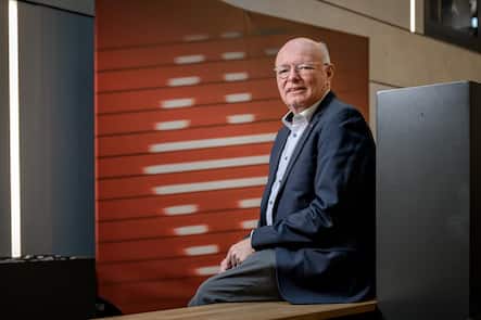 Portrait von Vincent Ducrot, CEO SBB, fotografiert am 21. September 2022 in Bern. (KEYSTONE/Remo Naegeli)