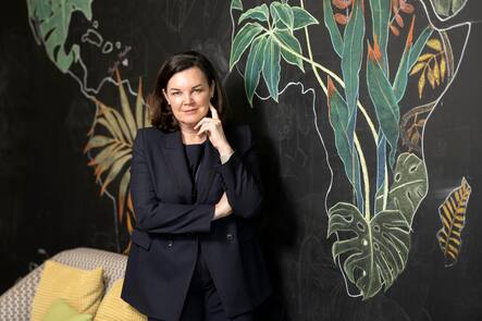 10.05.2023 EPFL Lausanne - President Wendy Becker - Logitech. Photo Darrin Vanselow © Blick SA