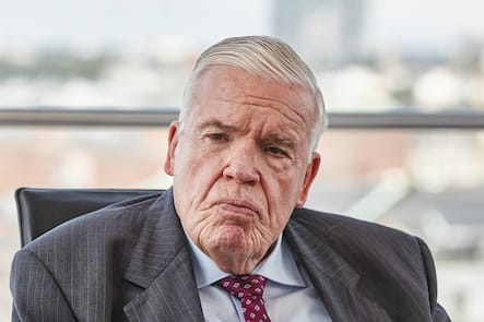 Deutschland, Hamburg , Klaus-Michael Kuehne ( Kühne und Nagel HSV Mäzen ) *** Germany Hamburg Klaus Michael Kuehne Kuehne and Nagel HSV Mäzen