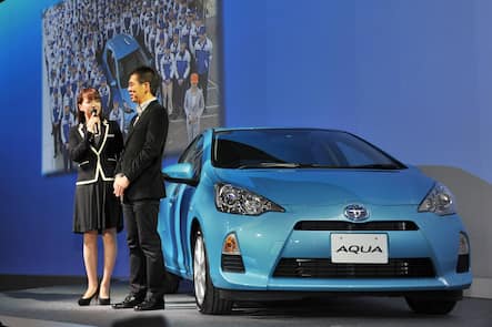 Toyota verabschiedet sich vom Fokus auf Hybridfahrzeuge wie dem Aqua und will sich auf Elektrofahrzeuge konzentrieren.