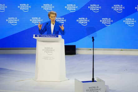 WEF 2025 Ursula von der Leyen