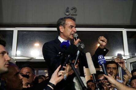 Kyriakos Mitsotakis hat die Chance, Griechenland nach einer weiteren Wahl alleine zu regieren.