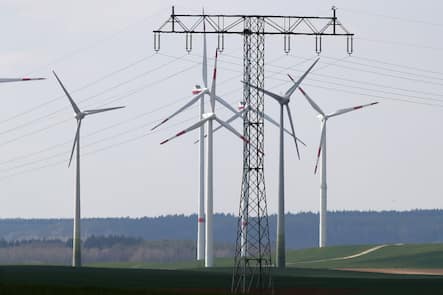 Uckermark GER, Deutschland, 20220222,Uckermark, Windenergie *** Uckermark GER, Germany, 20220222,Uckermark, wind energy