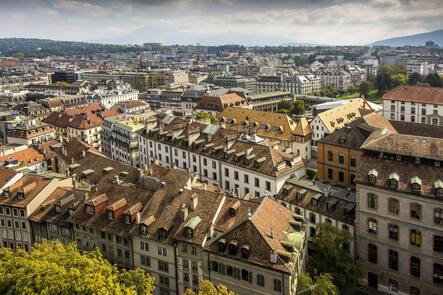 Stadtansicht, Genf, Schweiz, Europa Copyright: imageBROKER/BernardxJaubert iblbja04297347.jpg Bitte beachten Sie die gesetzlichen Bestimmungen des deutschen Urheberrechtes hinsichtlich der Namensnennung des Fotografen im direkten Umfeld der Veröffentlichung!