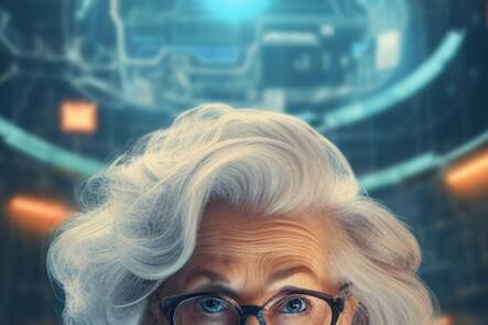 KI-Illustration zum Boomer-Paradox