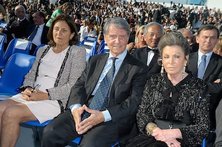 Platz 48: Das Ehepaar Gianluigi Aponte (M.) und Rafaela Aponte-Diamant (r.) belegt dank ihrer MSC-Milliarden den höchsten Rang aller gelisteten Schweizer.