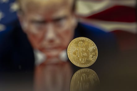 Der künftige US-Präsident Donald Trump war ursprünglich gegen Kryptowährungen. Nun führte er eine eigene, nach ihm benannte Meme-Kryptowährung ein. (Symbolbild)