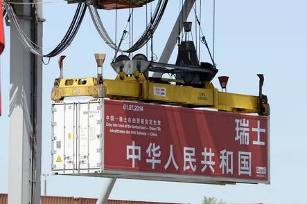 Schiffcontainer in China