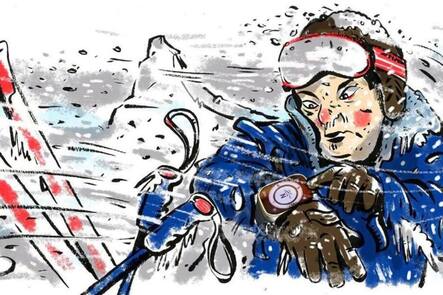 Die Apple Watch Ultra hält auch extremen Umweltbedingungen stand.