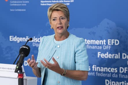 Finanzministerin Karin Keller-Sutter sieht eine «Win-Win-Situation für alle Seiten».