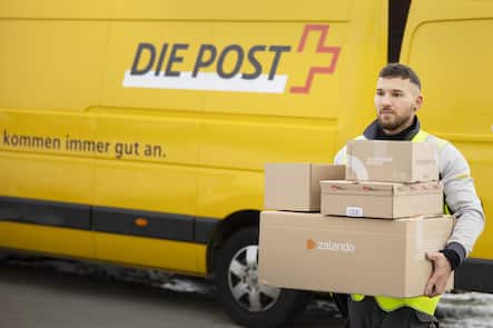 An Spitzentagen liefert die Post bis zu 1,3 Millionen Pakete aus: Eine Kernaufgabe mit Potenzial.