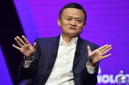 Jack Ma an einem Tech-Event in Paris.