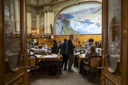 In der Frühjahrssession der eidgenössischen Räte wird wieder intensiv diskutiert.