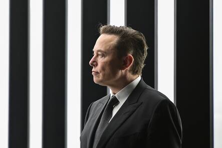 Tesla-Chef Elon Musk wollte Anleger für eine «nachhaltige Erde mit Überfluss» begeistern.