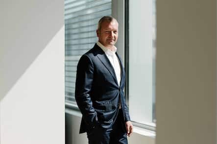 Andre Wyss, CEO Implenia, Glattpark, Zurich, Schweiz