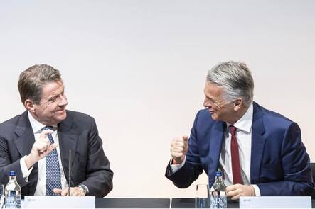 Das Lachen wird ihnen noch vergehen: Was Sergio Ermotti, Colm Kellerher und die UBS mit ihrer CS aus Bern erwartet.