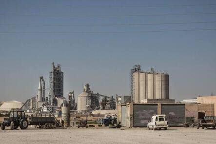 Fabrik von Lafarge in Syrien: Möglicherweise ist Geld an Terroristen geflossen.