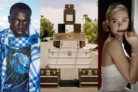 Burberry, Louis Vuitton und Cartier