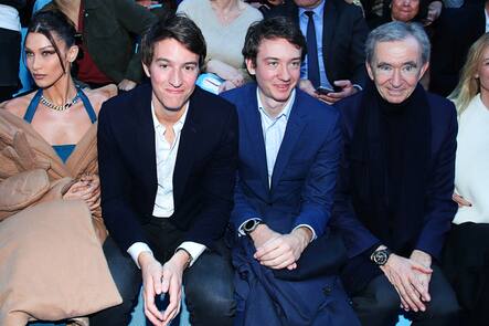 Vater Bernard Arnault holt neben Tochter Delphine auch Sohne Alexandre und Frédéric in den Verwaltungsrat.