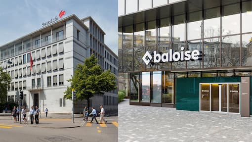 Rating: Baloise und Swiss Life mit Spitzenbewertungen Firmensitze Swiss Life, Zürich, und Baloise, Basel Swiss Life, Baloise - Firmensitze
