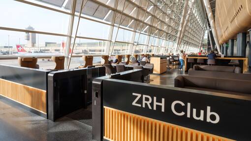 Der Flughafen Zürich startet neues Loungekonzept ZRH Club