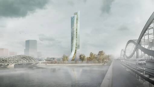 Milliardär Kühne prüft nach Signa-Krise Übernahme des unfertigen Elbtowers Die undatierte Visualisierung zeigt den geplanten "Elbtower" an den Elbbrücken in Hamburg. Einem Bericht zufolge erwägt der Milliardär Klaus-Michael Kühne die Übernahme der derzeit grössten Baustelle des kriselnden Immobilienimperiums Signa.