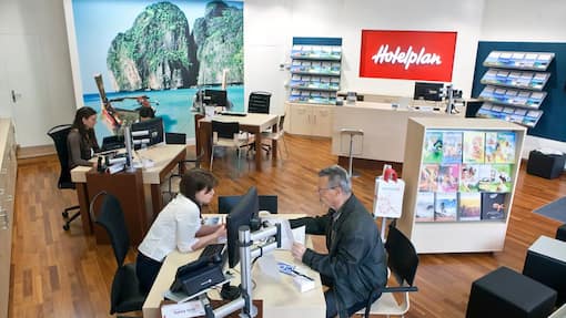 Hier dürften Kuoni- oder Hotelplan-Reisebüros schliessen Hotelplan